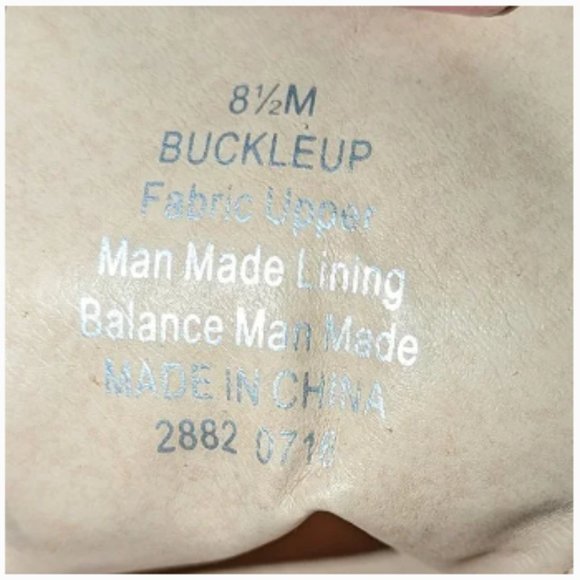 Nine West Buckle Up Fabric Shoes Size 8.5 PRICE FIRM - Picture 12 of 12